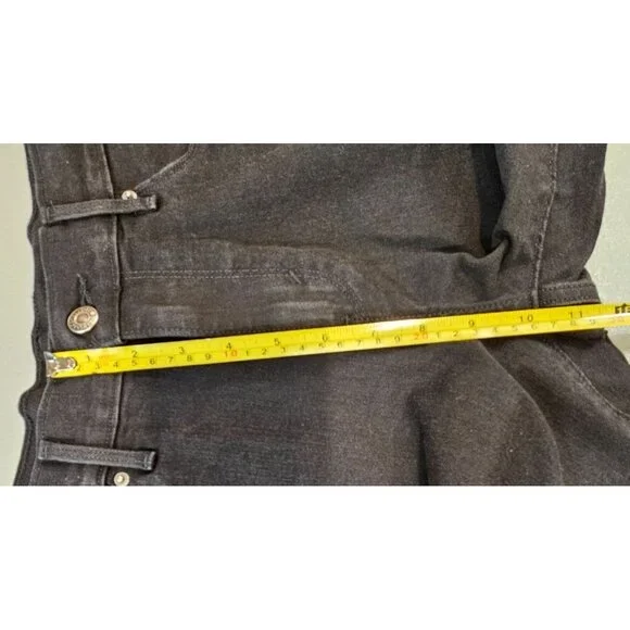 Levi's Mens 30 Black 505 Straight Leg Jeans - Picture 7 of 13